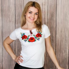Embroidered t-shirt "Royal"
